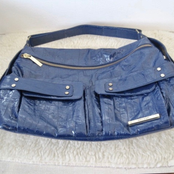 Matt & Natt Japanese Paper Krinkle Hobo Bag - Picture 1 of 12